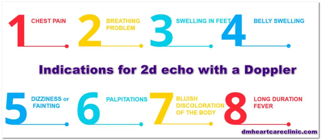Who should undergo a 2d  echo with a Doppler