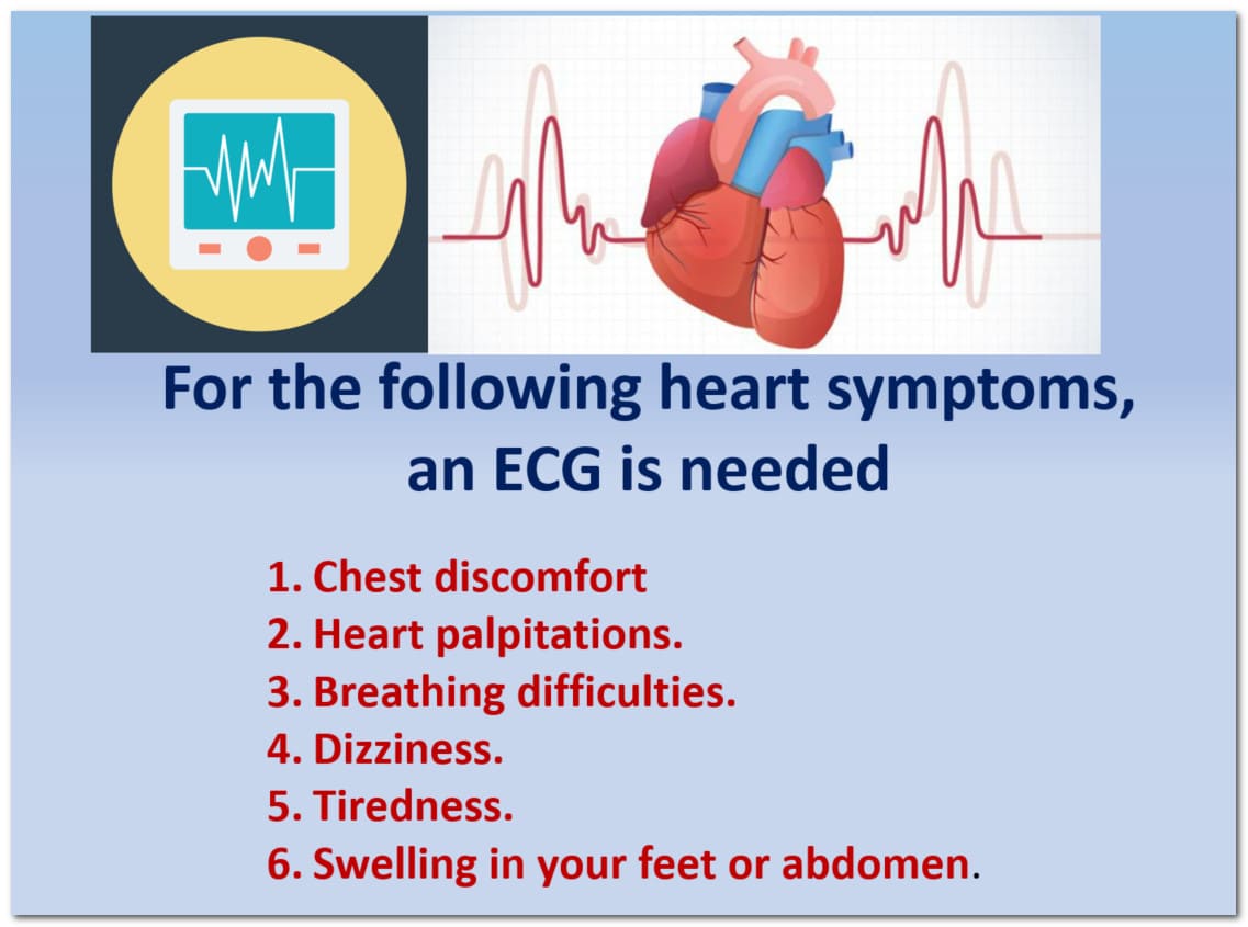 When should you get an ECG test