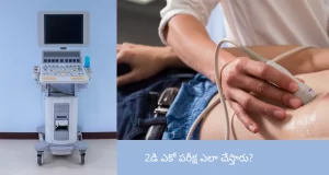 How echocardiography is done in telugu