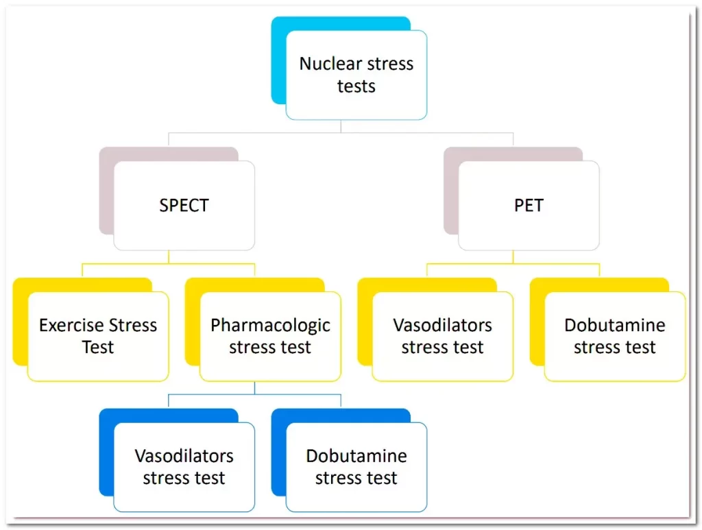 Types of nuclear stress test